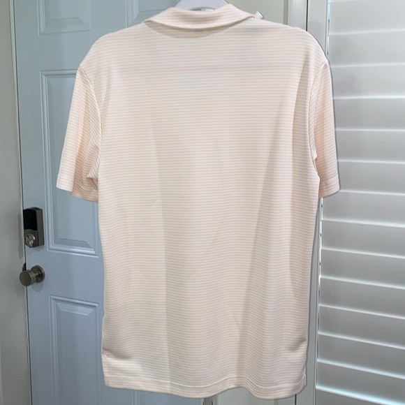 ADIDAS GOLF SHIRT. STRIPED POLO - Picture 2 of 9